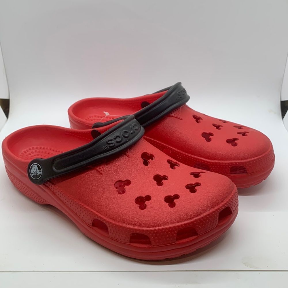 CROCS x Disney Mickey Mouse Red Shoes Adult